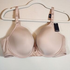 NWT Torrid Lightly Lined T-Shirt Bra With 360 Back Smoothing 44B Rose Dust